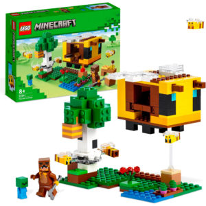 🐝 LEGO® Minecraft Das Bienenhäuschen (21241) für 12,52€ (statt 17€)