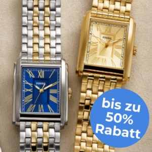 ⌚️ 💍 👜 Fossil: Bis zu 50% Rabatt auf ausgewählte Artikel - Uhren, Schmuck &amp; Taschen