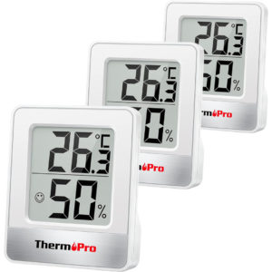 3x ThermoPro digitales Mini Thermo-Hygrometer für 16,29€ (statt 23€)