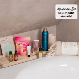 🕯️💆 HAMMAM Glossybox für 31,50€ (statt 45€)