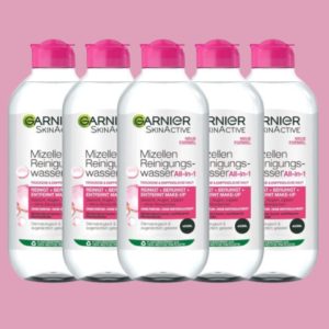 Garnier Mizellenwasser trockene & empfindliche Haut 6x 400ml für 16,78€ (statt 22,50€)