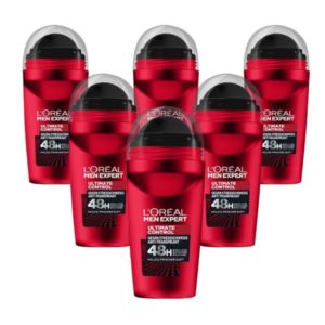 L'Oréal Men Expert Deo Roll-on Ultimate Control 48h 6er Pack für 10,29€ (statt 14,94€)