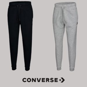 Converse Jogginghose Foundation Embroidered BB für 19,99€ in grau oder schwarz