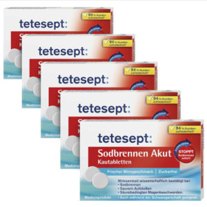 🔥 5x tetesept Sodbrennen für 13,28€ (statt 16€)