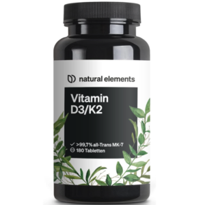 Natural Elements Vitamin D3 + K2 Depot für 15,11€ (statt 24€) 😀