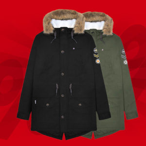 Lambretta Sherpa Lined Herren Parka für 59,99€ (statt 93€)