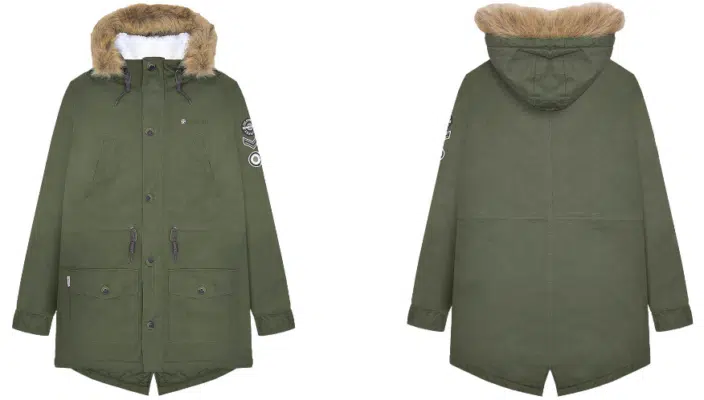 Lambretta Sherpa Lined Herren Parka