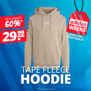 adidas Originals Tape Fleece Herren Hoodie für 33,98€ (statt 50€)