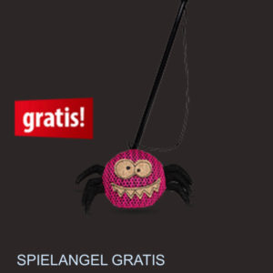 gratis Spielangel für die Katze bei Bestellung bei Kappy Cat 29€ MBW