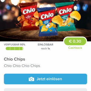 Chio Chips für 0,81€ mit Marktguru