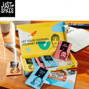 Gratis Gewürzkennenlernbox zur Bestellung bei Just Spices