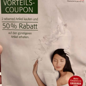 50% Rabatt auf günstigeren Artikel von Sebamed Rossmann