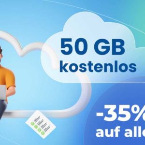 50 GB Onlinespeicher dauerhaft gratis für jeden mit Gutscheincode pcwelt23 bis 09.11.2023 (20 Uhr)