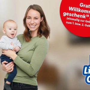 Gratis Geschenkbox Geburt 🍼 oder zum 1. bzw. 2. Geburtstag + exklusive Coupons in der Lidl App im Lidl Liddle Club