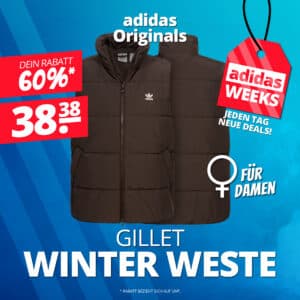 adidas Originals Gillet Damen Weste für 38,38€ (statt 49€)