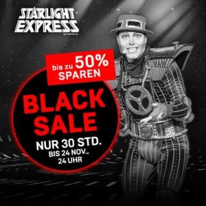 💫 Starlight Express Tickets PK1 für 77€* (statt 129,90€) & PK2 für 55€* (statt 119,90€)