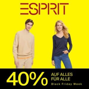 😍 Esprit: 40% auf ALLES - auch Sale + kostenloser Versand