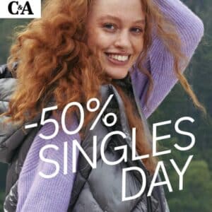 C&amp;A Singles Day: bis zu 50% auf ausgewählte Artikel