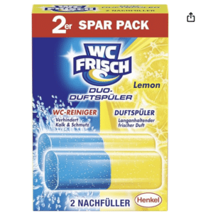 WC Frisch Duo-Duftspüler Nachfüller (2 Stk.) für 0,99€ (statt 1,25€)