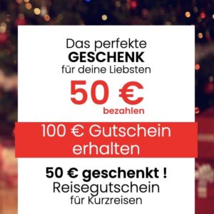 🎁 100€ Travelcircus Gutschein für 50€: über 1.000 Angebote in Deutschland &amp; Europa