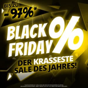 💥 Black Friday Sale bei Sportspar - Bis zu 97% Rabatt