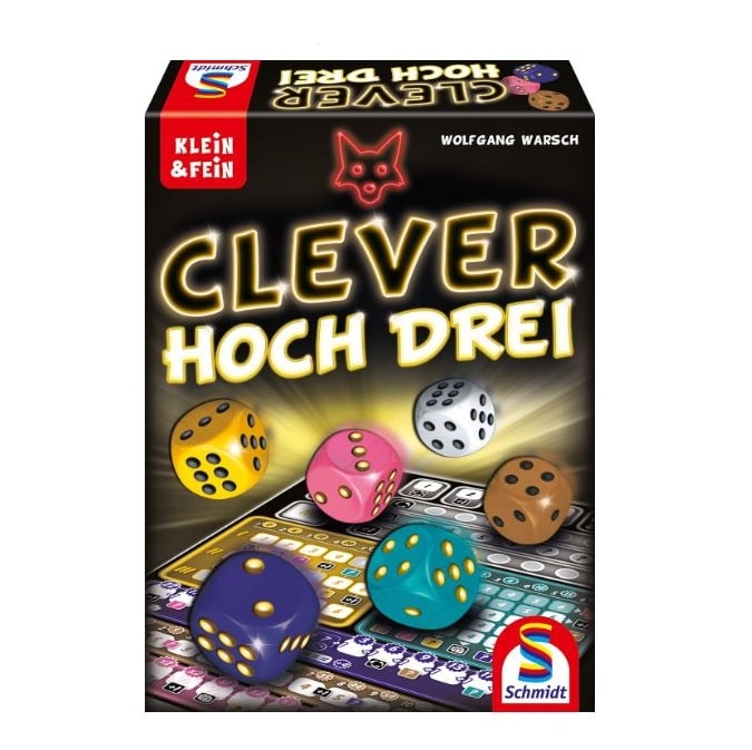 Schmidt Spiele 49384 Clever hoch DREI für 6,99€ (statt 11€)