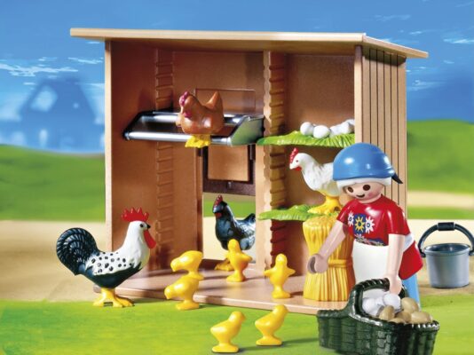 Playmobil Bauernhof Hühnerhäuschen