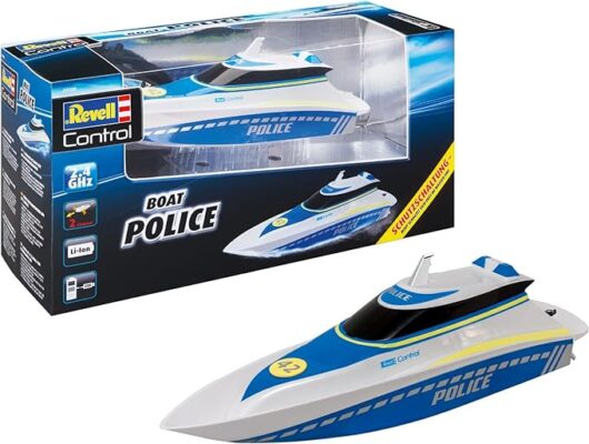 Revell Control Ferngesteuertes RC Boot 24138 Polizei Boot 