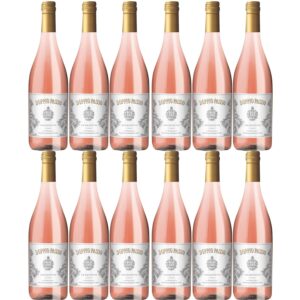 Doppio Passo Primitivo Rosato Puglia Roséwein veganer Wein halbtrocken IGT Italien (12 x 0.75l)