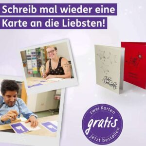 Weihnachtskarten gratis bestellen bei Hessisches Diakoniezentrum e. V.