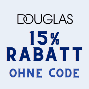 Douglas: 15% Rabatt auf viele Produkte ohne MBW - nur noch heute!