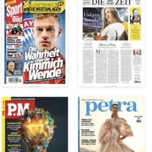 Leserservice: 20% Rabatt auf über 350 Zeitschriftenabos + die üblichen Prämien