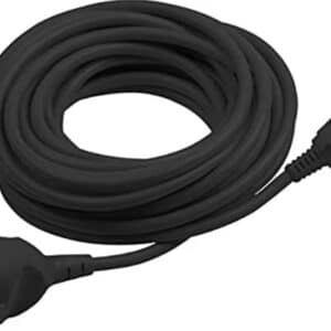 🔌 Meister Schutzkontakt-Verlängerung - 5 m Kabel - schwarz für 5,02€ (statt 8,99€)