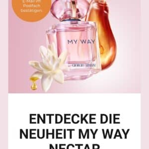 Armani Beauty Gratis Duftprobe My Way Nectar