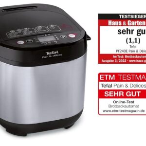 Tefal Pain Delice PF240E Brotbackautomat (20 Backprogramme) für 85,50€ statt 111,95€