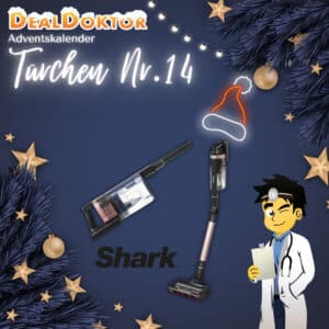 🎁 DealDoktor Adventskalender - Türchen 14: Shark Stratos Akku-Staubsauger