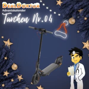 🎁 DealDoktor Adventskalender - Türchen 4: Xiaomi E-Scooter 4 Pro (2nd Gen.)