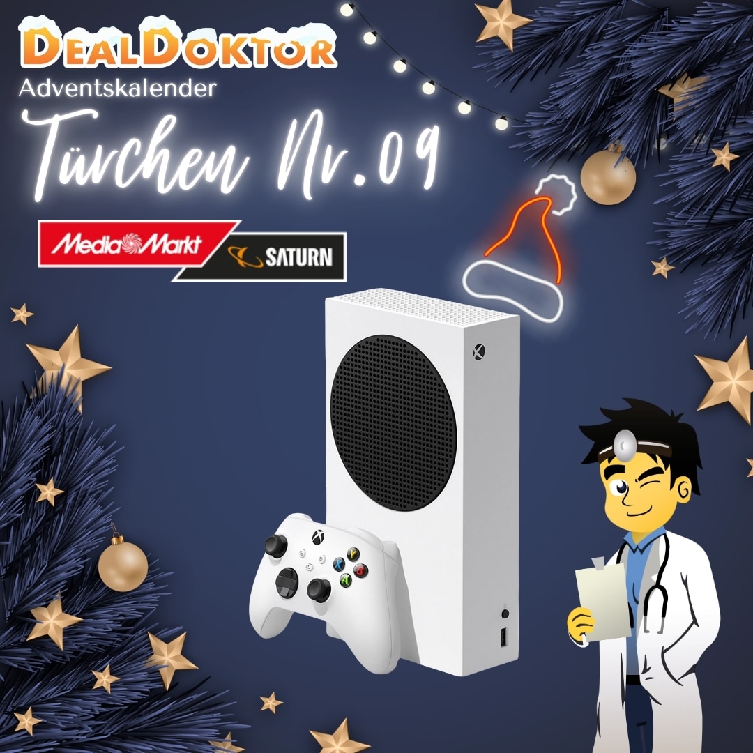 Thumbnail 🎁 DealDoktor Adventskalender - Türchen 9: Xbox Series S (512GB)