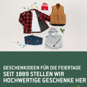 10% Rabatt auf Webshopkollektion für Handwerker Carhartt