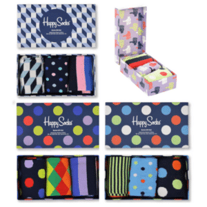 🧦 Happy Socks 3er-Pack in 3 Varianten für 13,99€ (statt 18€)