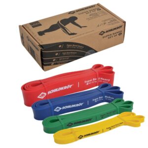 🏋️ Schildkröt Fitness Superband 4er-Set