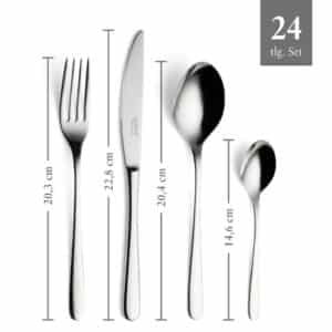 🍴vivo Villeroy &amp; Boch Tafelbesteck Set 24-teilig