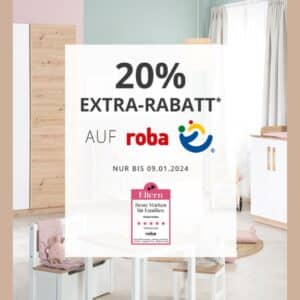 🍼 babywalz: 20% Rabatt auf roba Produkte