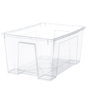 Ikea SAMLA Box transparent reduziert - 5l für 0,99€ / 45l für 4,99€ / 55l für 7,99€ etc.