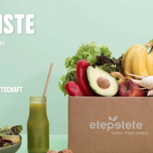 20% Rabatt auf eine Gemüse oder Obstbox von etepetete