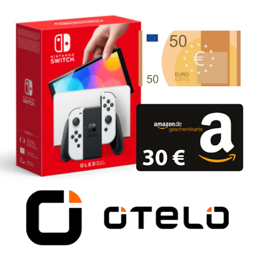 Thumbnail 🔥🎮 Nintendo Switch OLED + 30€ Amazon.de-Gutschein für 1€ + 30GB 5G / LTE Vodafone Allnet für 19,99€/Monat + 50€ Wechselbonus + 0,00€ AG  (otelo Allnet-Flat Classic)