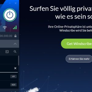 1 Jahr mit windscrive VPN sicher und anonym im Netz