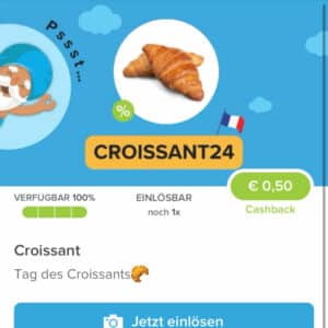 Promo Code bei Marktguru CROISSANT24