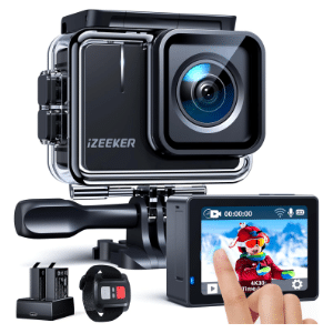 iZEEKER 4K Action Cam (24MP, wasserdicht) für 53,99 €