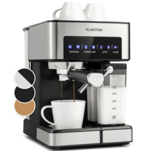 ☕ Klarstein Espresso-Maschine mit Milchaufschäumer für 100,79€ (statt 180€)